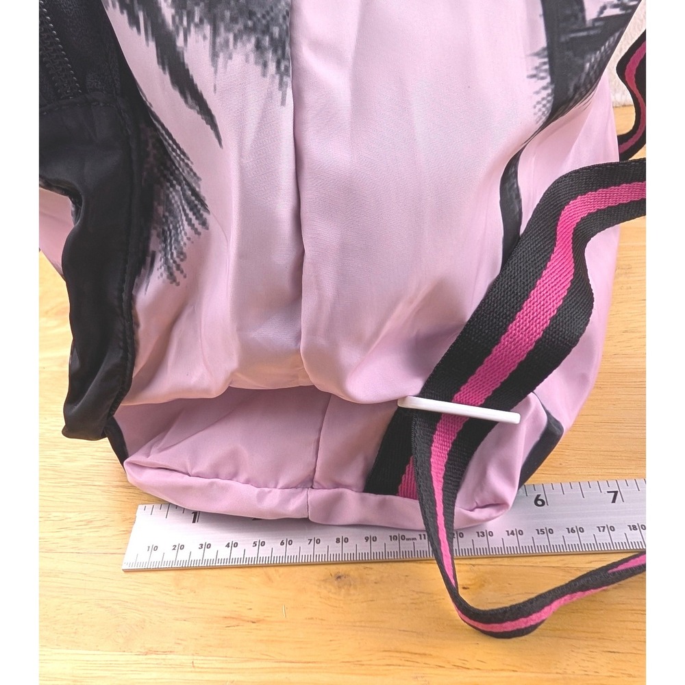 Victoria's Secret Pink Tropical Palm Tree Backpack Nylon Travel Bag NWT - Picture 11 of 11